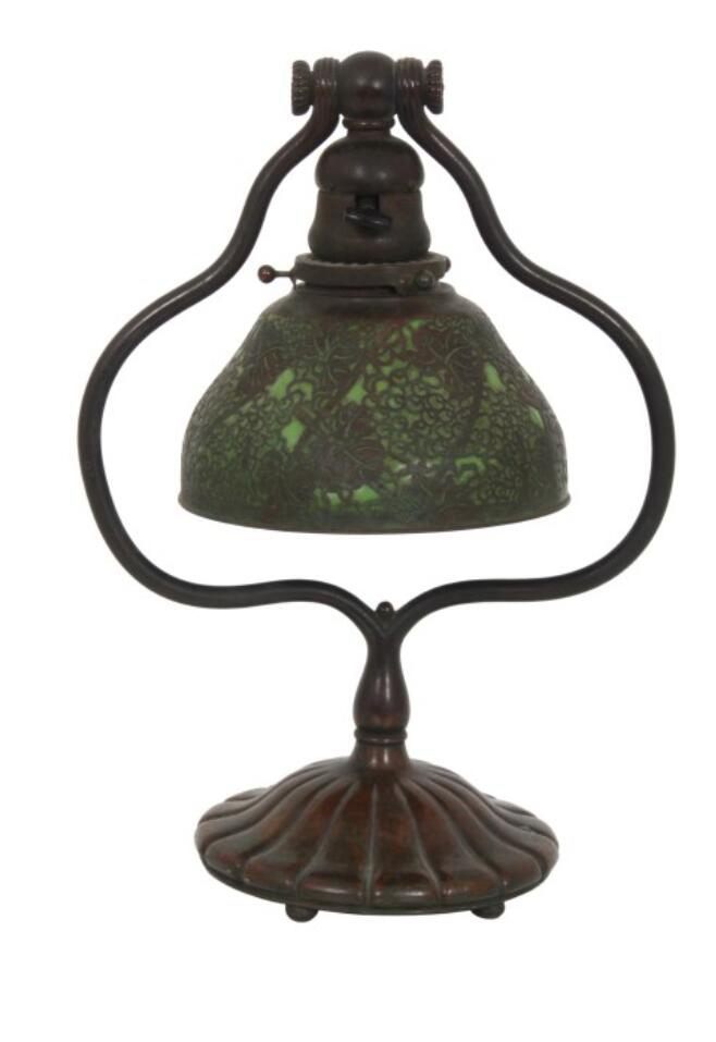 Tiffany Studios Grapevine Desk Lamp sold for $5,000.00