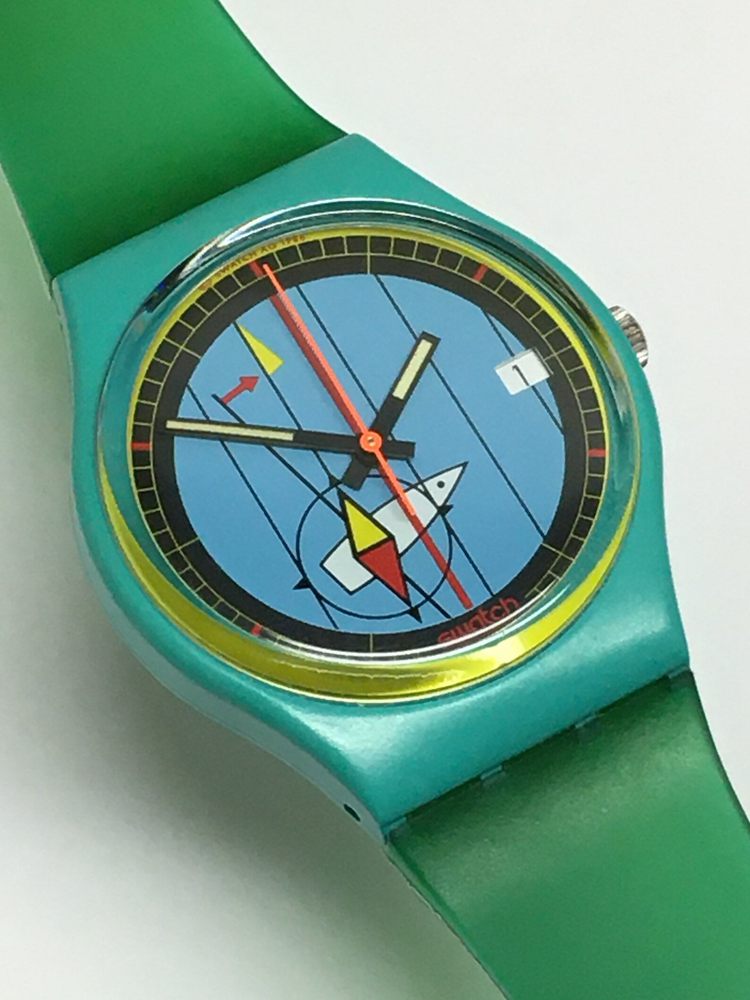 Vintage Pago Pago GL400 Swatch Watch from 1987