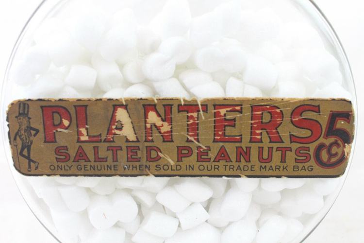 vintage Planters peanut jars