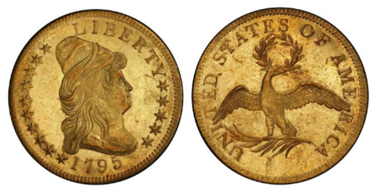 1795 Capped Bust Right Eagle