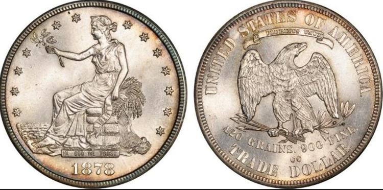 1878 CC Trade Dollar