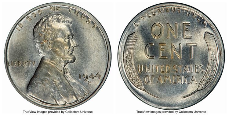 1944-S Steel Lincoln Penny