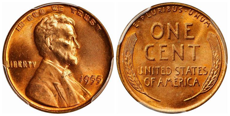 1955 Doubled Die Wheat Penny
