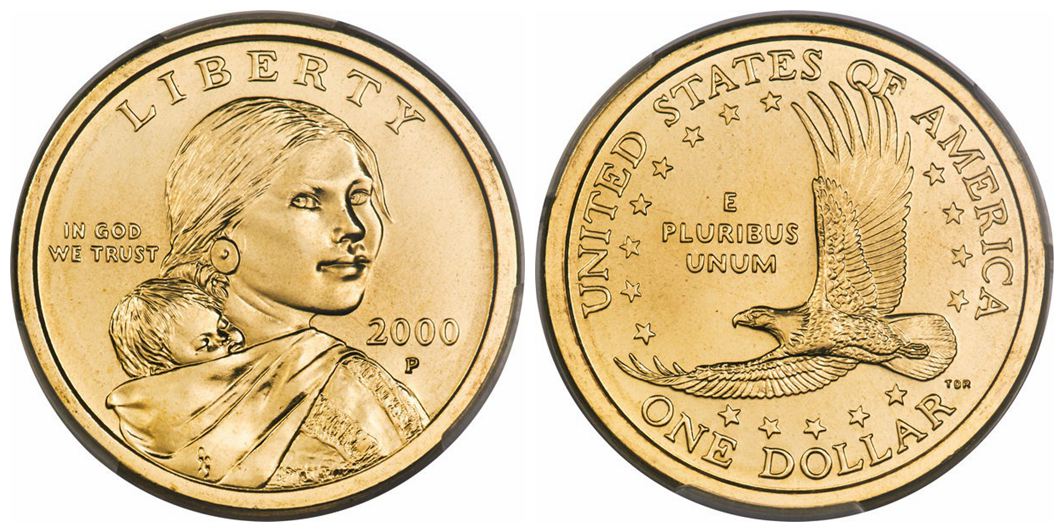 2000-P Sacagawea Dollar Cheerios Dollar