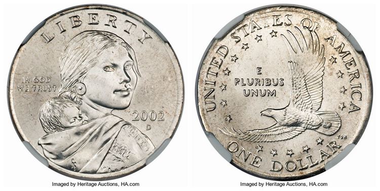 2002-D Sacagawea Dollar