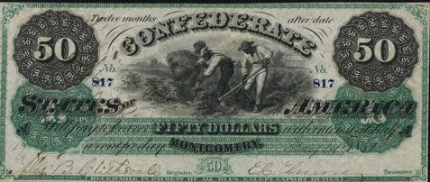 Confederate Montgomery Bill 1861