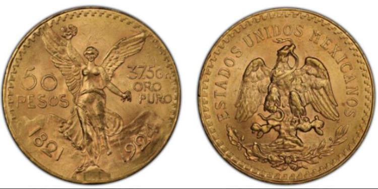 Estados Unidos gold 50 Pesos