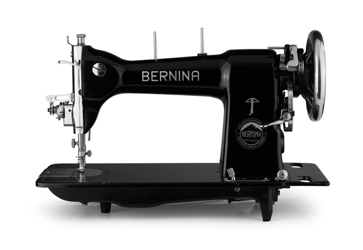 First household sewing machine bearing the Bernina brand name