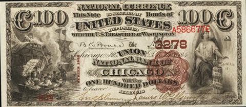 The Union National Bank of Chicago 1882