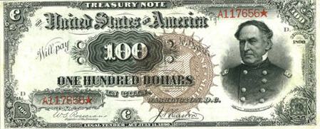 Treasury Note 1890